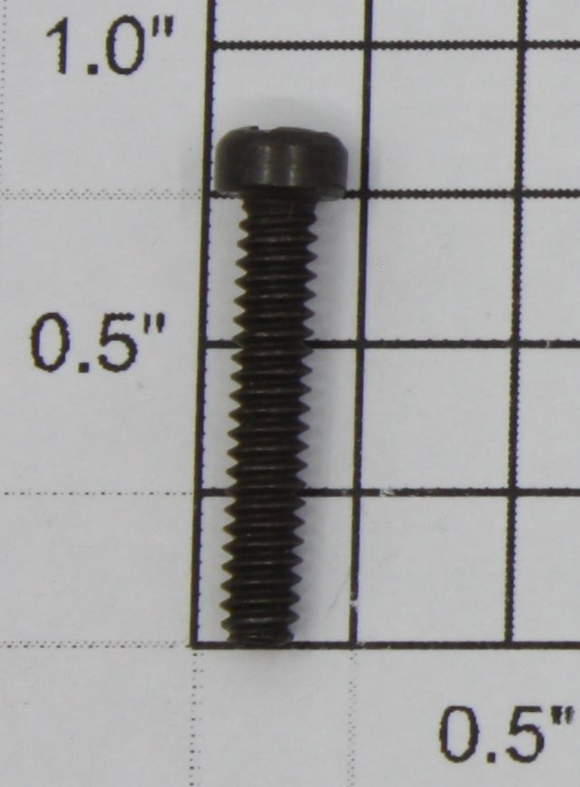 Lionel 8000-39 #6-32 x 3/4" Black Pan Head Phillips Machine Screw