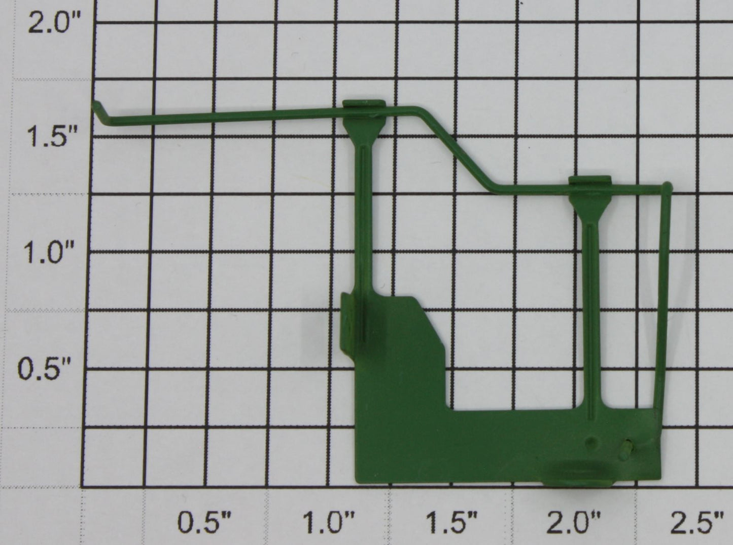 Lionel 8585-104 Left Front Green Handrail