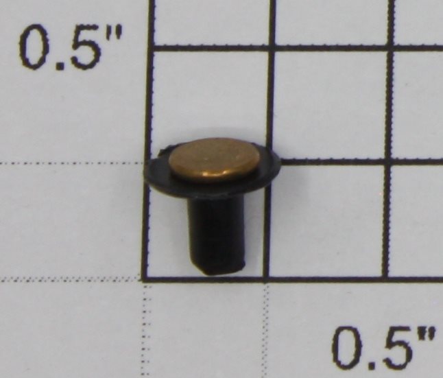 Lionel 3361-32 Rivet with Black Insulation Washer