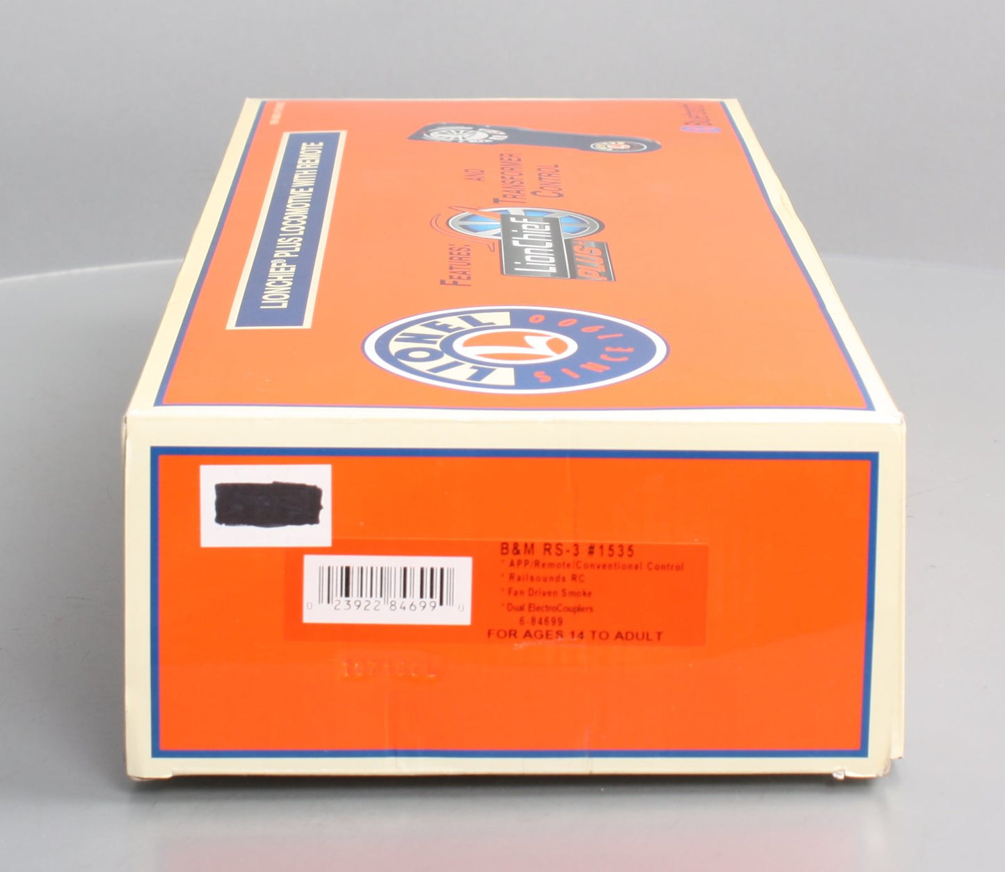 Lionel 6-84699 O Boston & Maine LionChief+ RS-3 Diesel with Bluetooth #1535