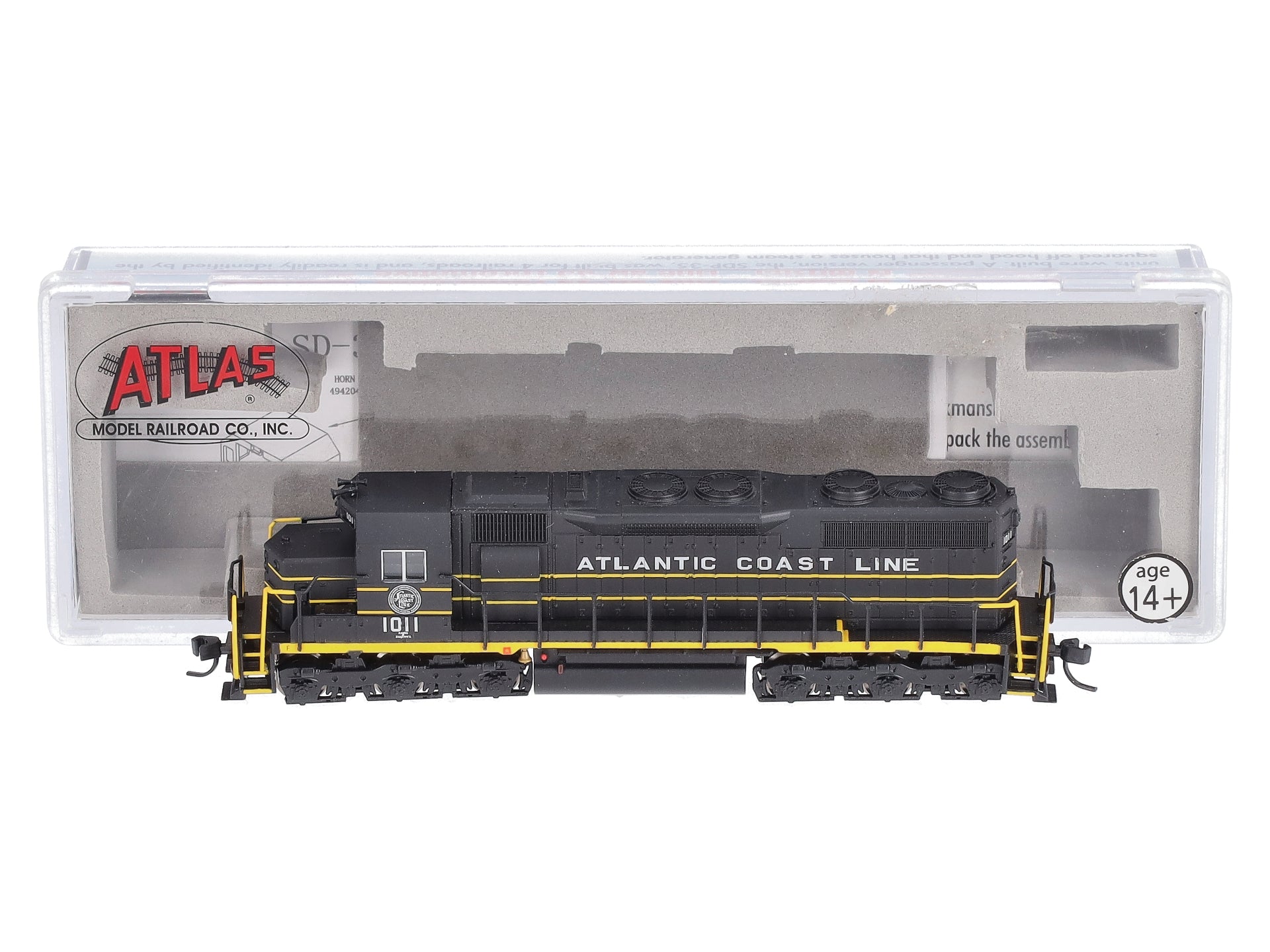 Atlas 40000179 N Scale ACL SD35 Low-Nose w/DCC #1011 – Trainz