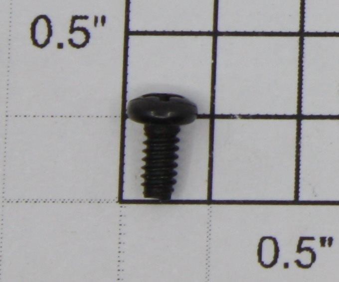 Lionel 8304-165 #4-40 x 1/4" Black Phillips Pan Head Screw