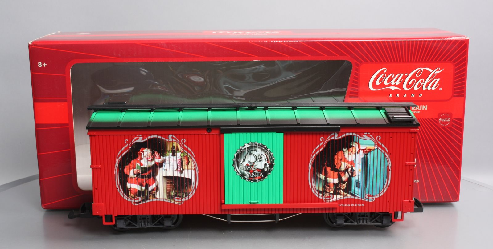LGB 46673 Coca-Cola 75th Anniv. Boxcar – Trainz