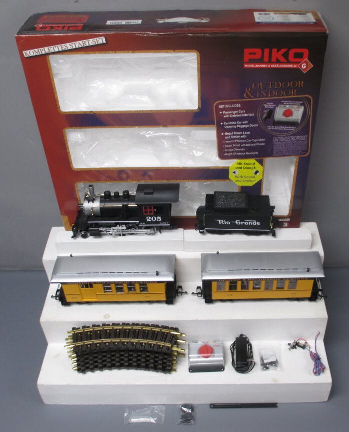 pikoさま専用 Piko 38111 Denver & Rio Grande G Gauge Steam Passenger Starter
