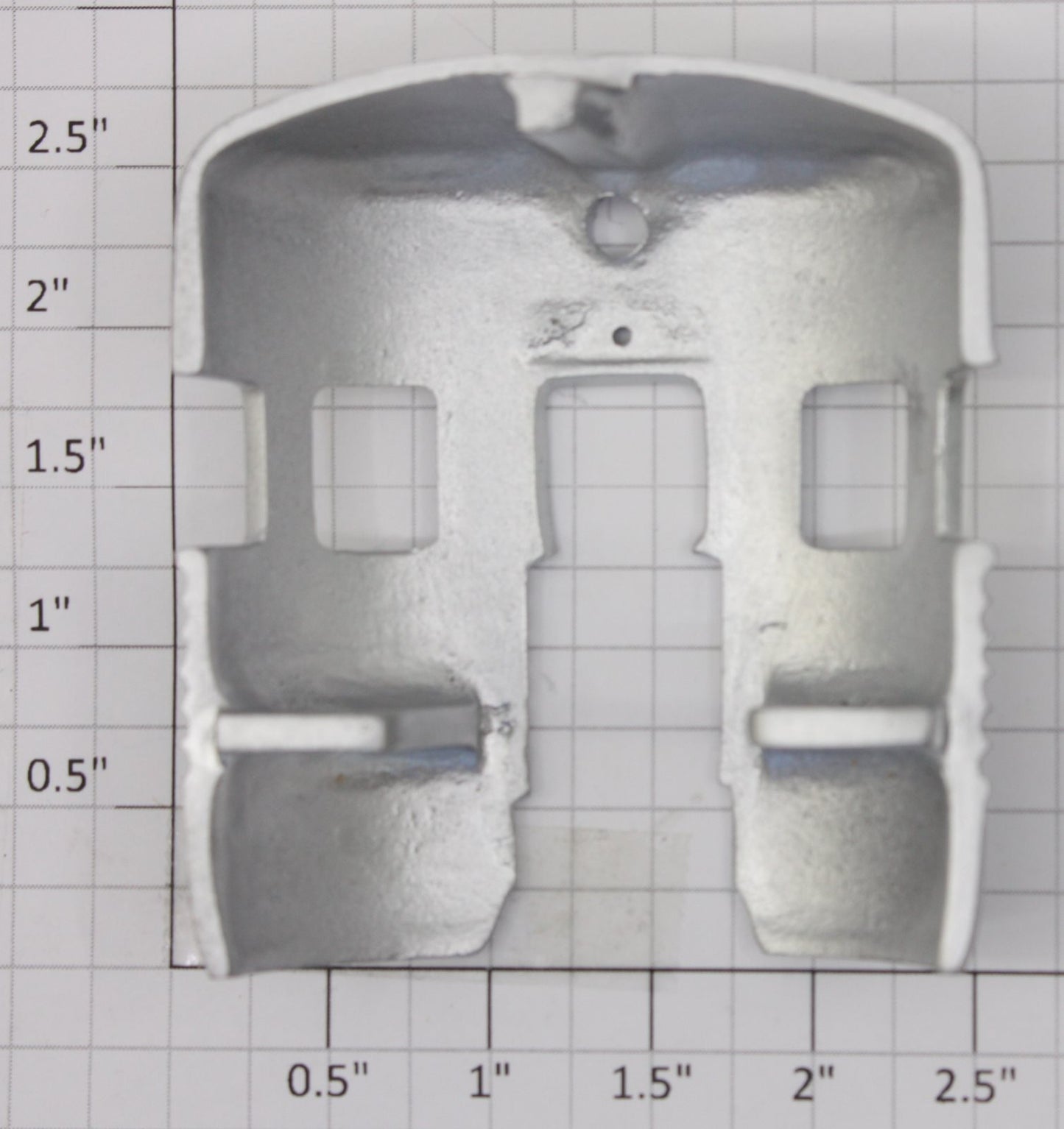 Lionel 3474-7 Die-Cast Silver Painted Observation End