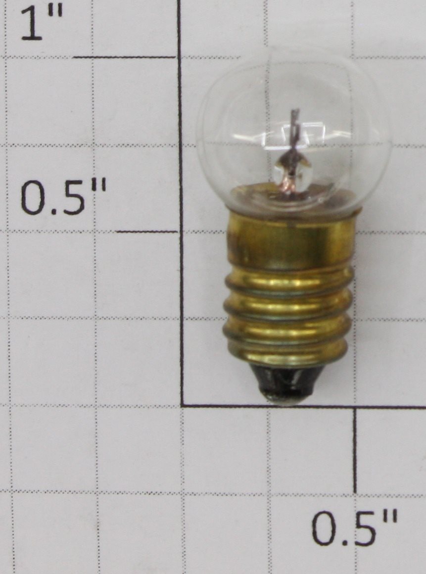 Lionel 425-300 5 Volt Screw Base Clear Large Globe Light Bulb