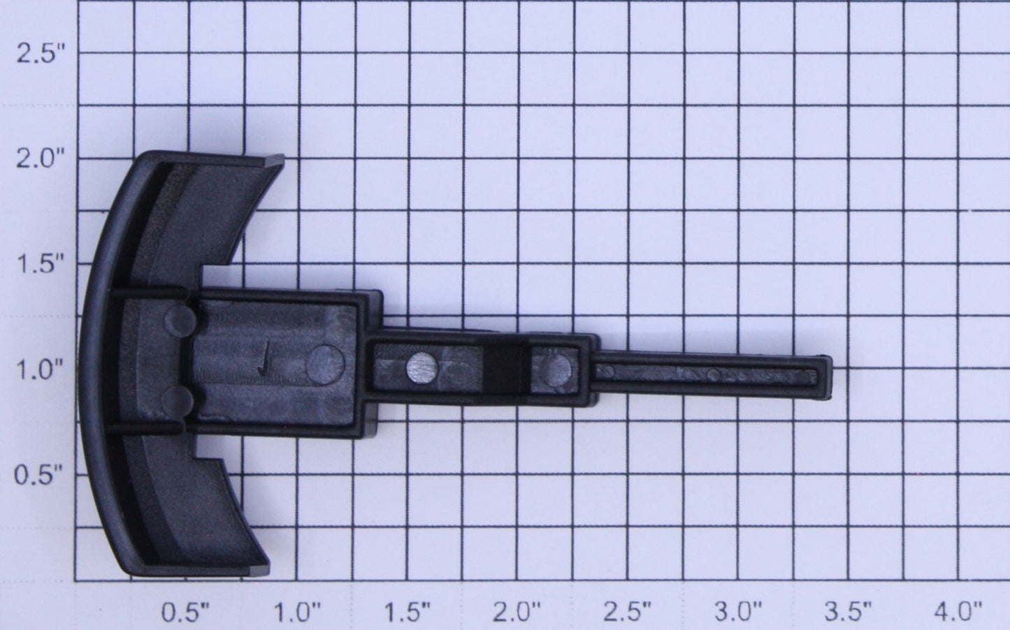Lionel 11809-25 Trolley Black Plastic Bumper