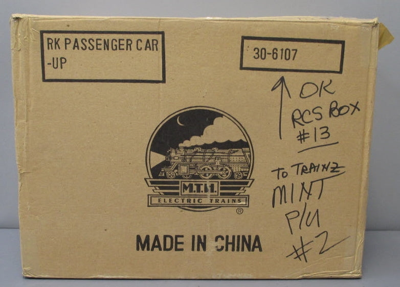 MTH 30-6107 O Gauge Union Pacific RailKing O-27 Streamlined Passenger Set LN/Box