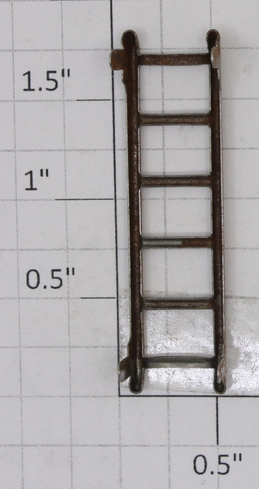 Lionel 814-4 Nickel 6-Rung Ladder Fits: 2814, 216, 516