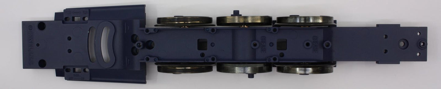 Lionel 28066-601 Blue Frame and Wheel Assembly w/ Open Spoke Gold Trimmed Wheels
