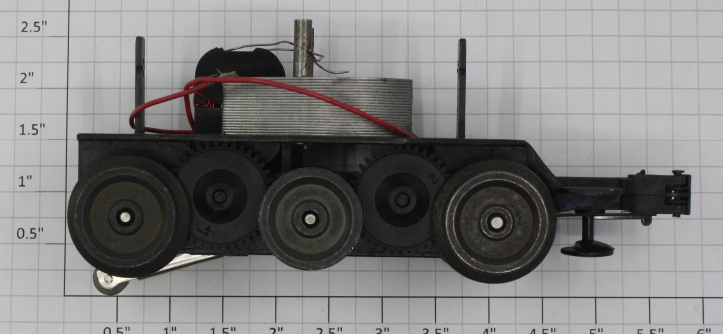 Lionel 18222-572 6-Wheel Motor Truck Chassis with Field Coil and Collector