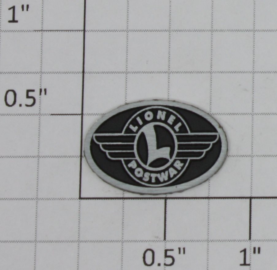 Lionel 18191-40 Post War Celebration Series Underside Plaque