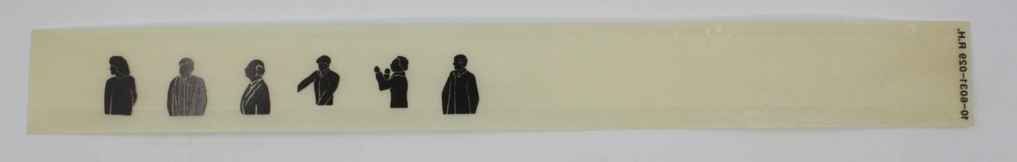 Lionel 16031-29 Right Hand Window Strip Diner O27 Streamlined with Adhesive