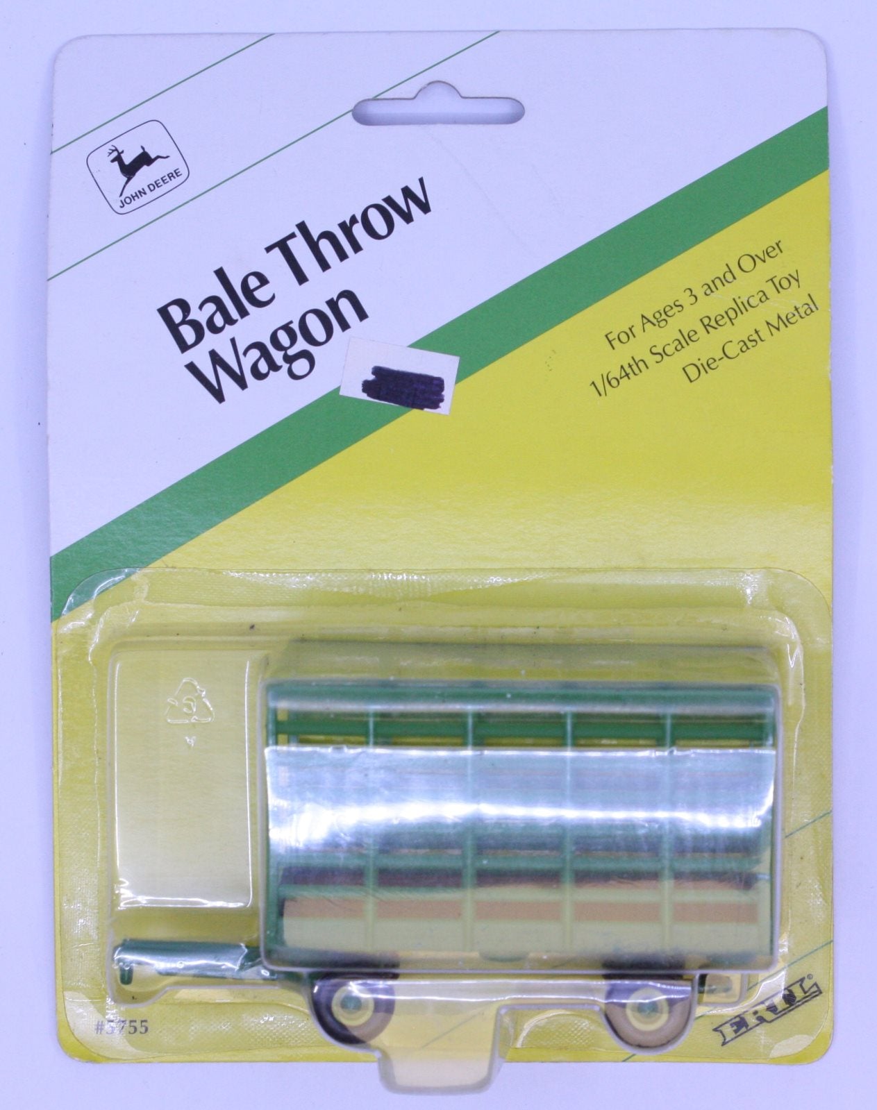 Ertl 5755 1:64 Diecast Farm Country Bale Throw Wagon