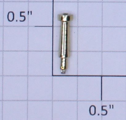 Lionel 85115-410 G Scale Gold Plated Flagstaff