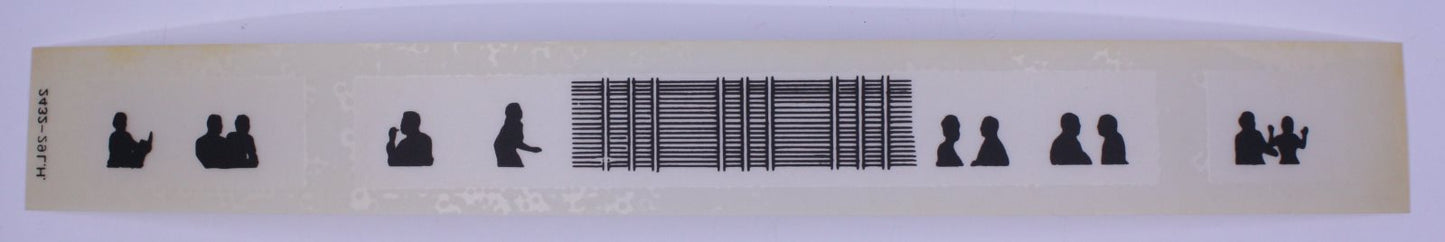 Lionel 2432-29 Left Hand Window Strips for Passenger Car