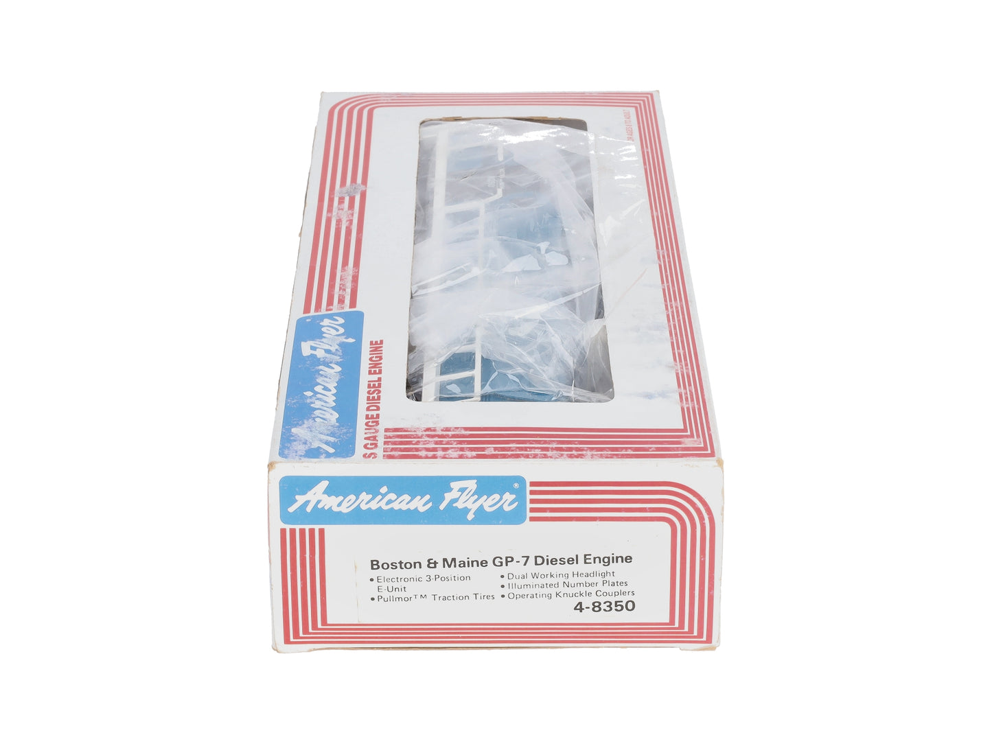 American Flyer 4-8350 S Gauge Boston & Maine GP-7 Diesel Locomotive LN/Box