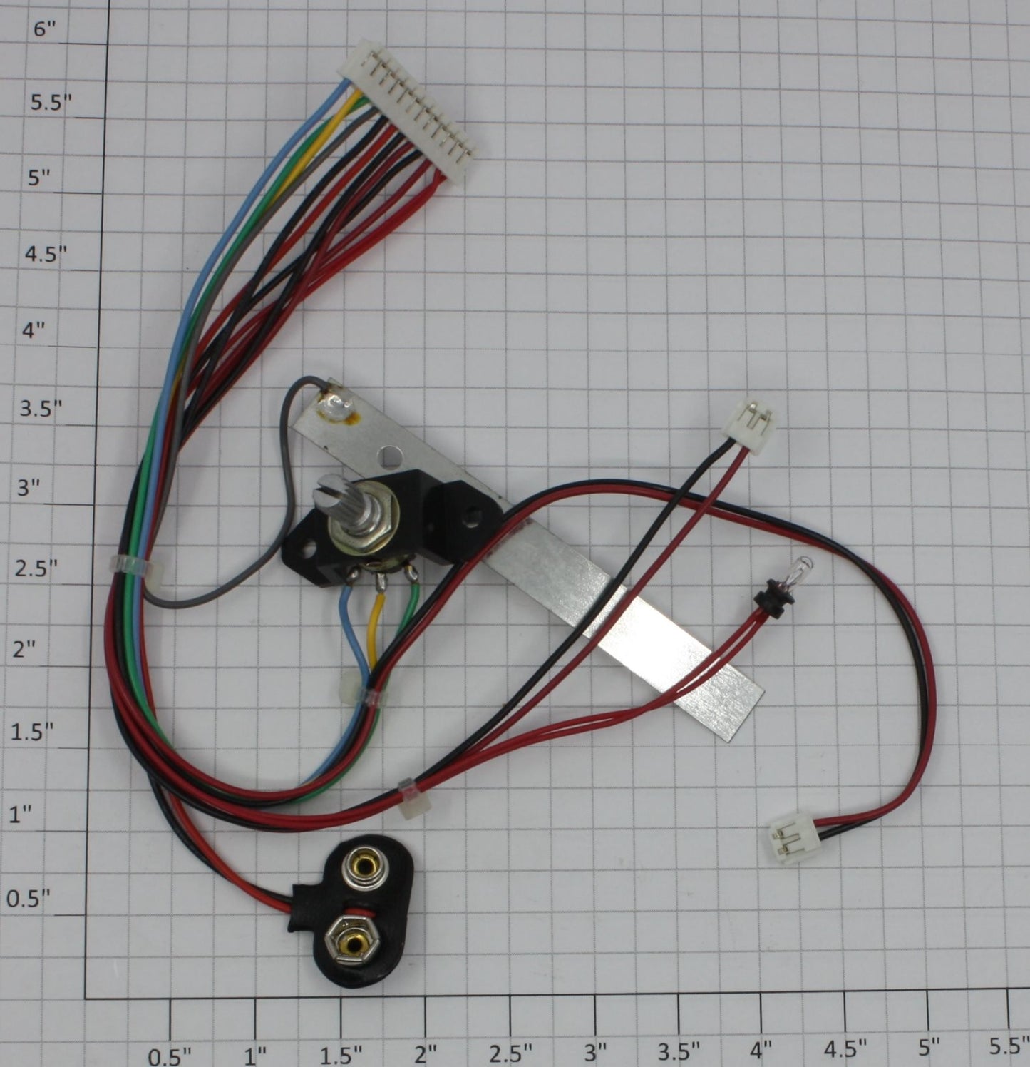 Lionel 18240-110 Wiring Harness Dash-8 w/Batt Conn Volume Pot Light & Antenna