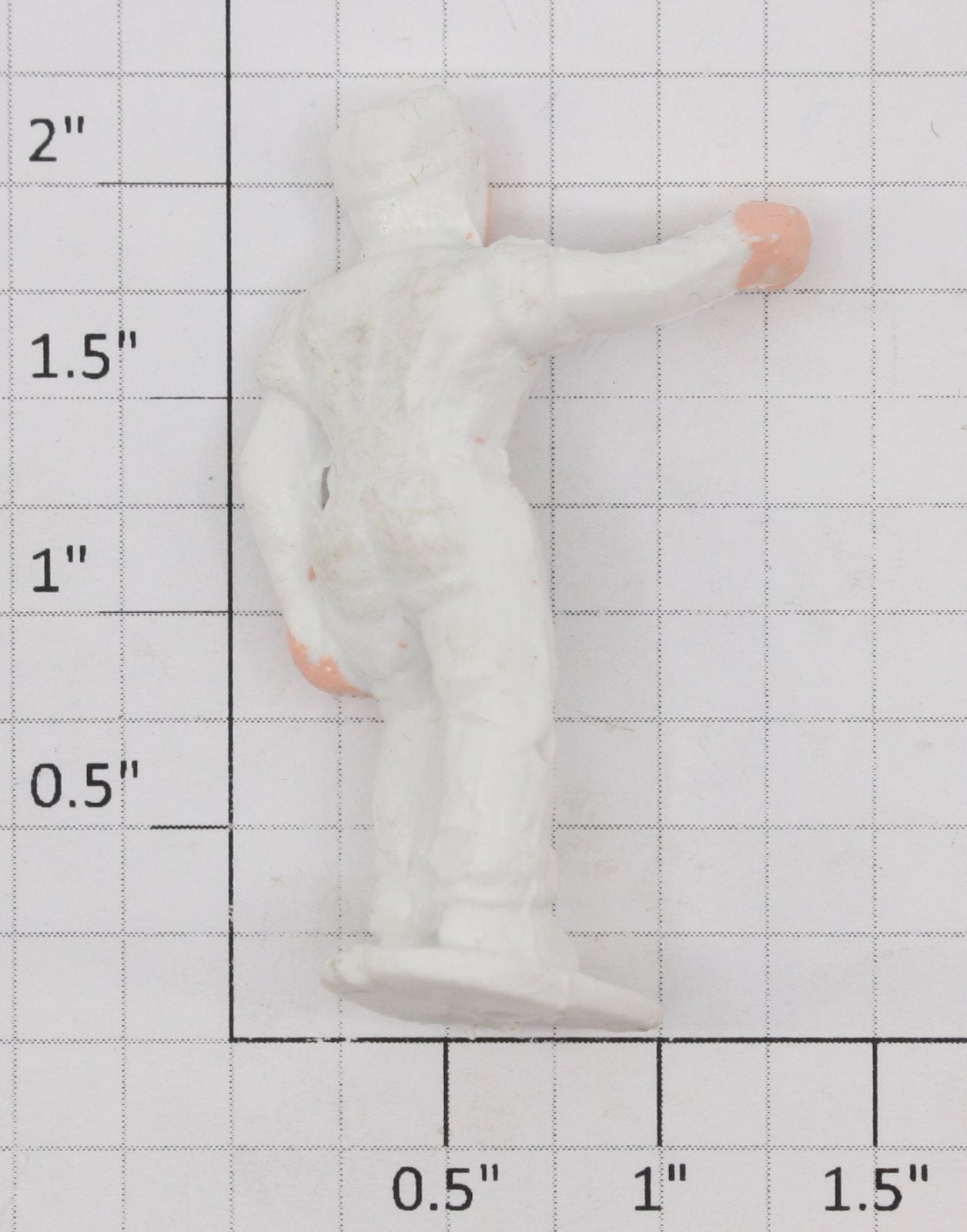 Lionel 362-73W Large White Barrel Loader Figure