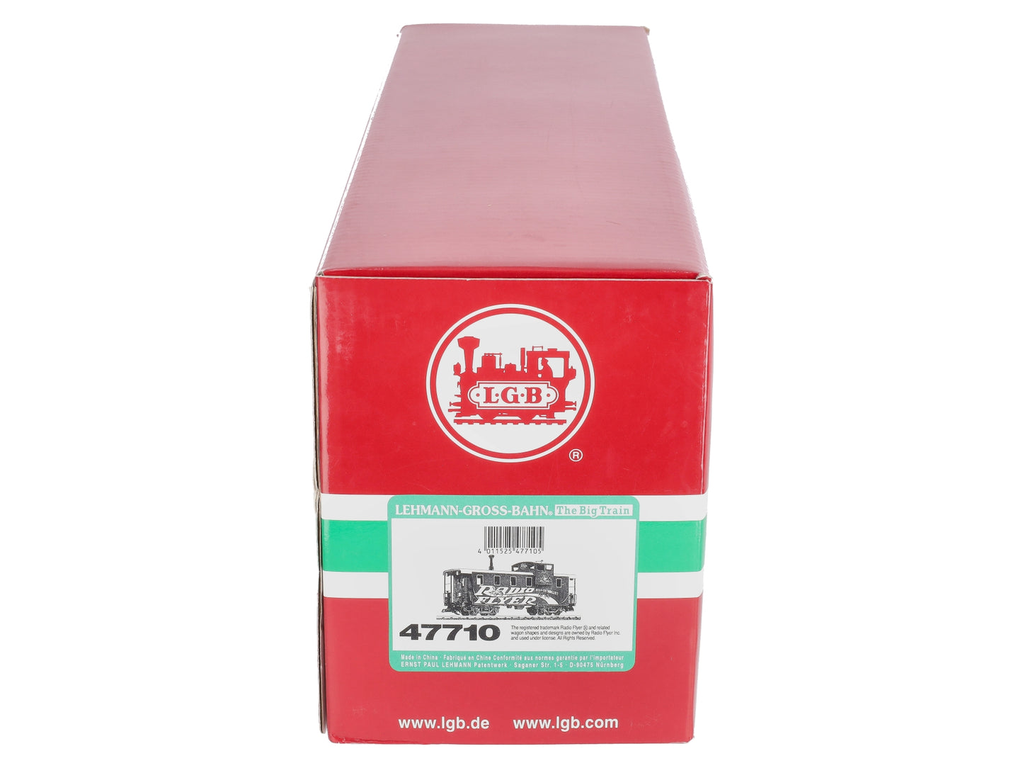 LGB 47710 G Scale Radio Flyer Caboose LN/Box