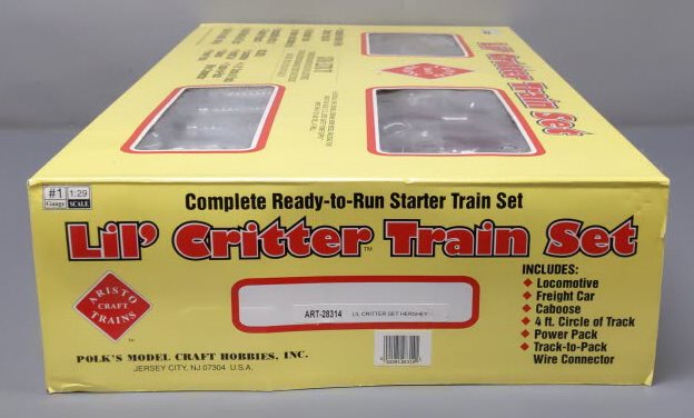 Aristo-Craft 28314 G Scale Lil Critter Hershey's Diesel Train Set LN/Box