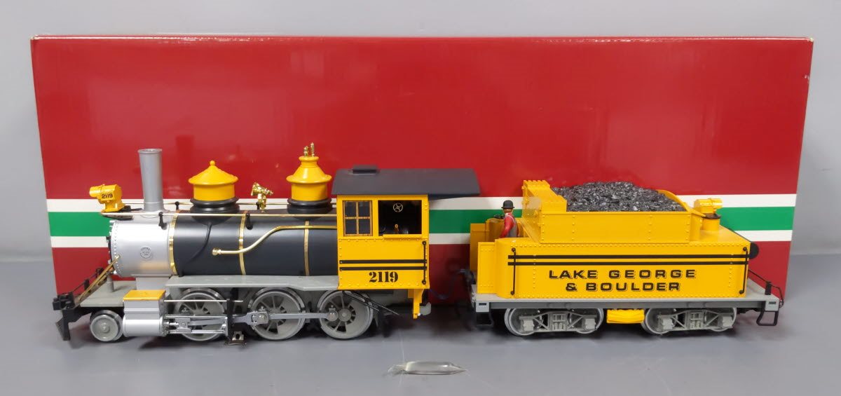 LGB 2119D G Scale Lake George and Boulder 2-6-0 Mogul Steam