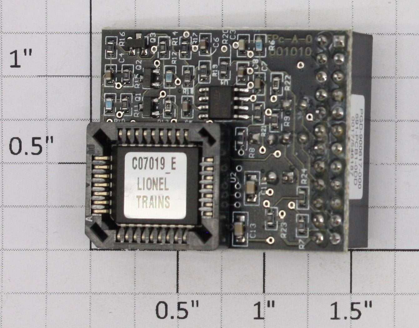Lionel 691PCB10DD C&O F-3A #7021 Railsounds 4.0 PCB Circuit Board