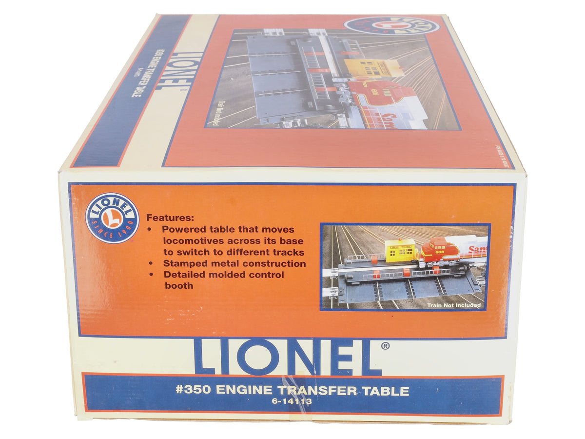 Lionel 6-14113 O Gauge Engine Transfer Table NIB