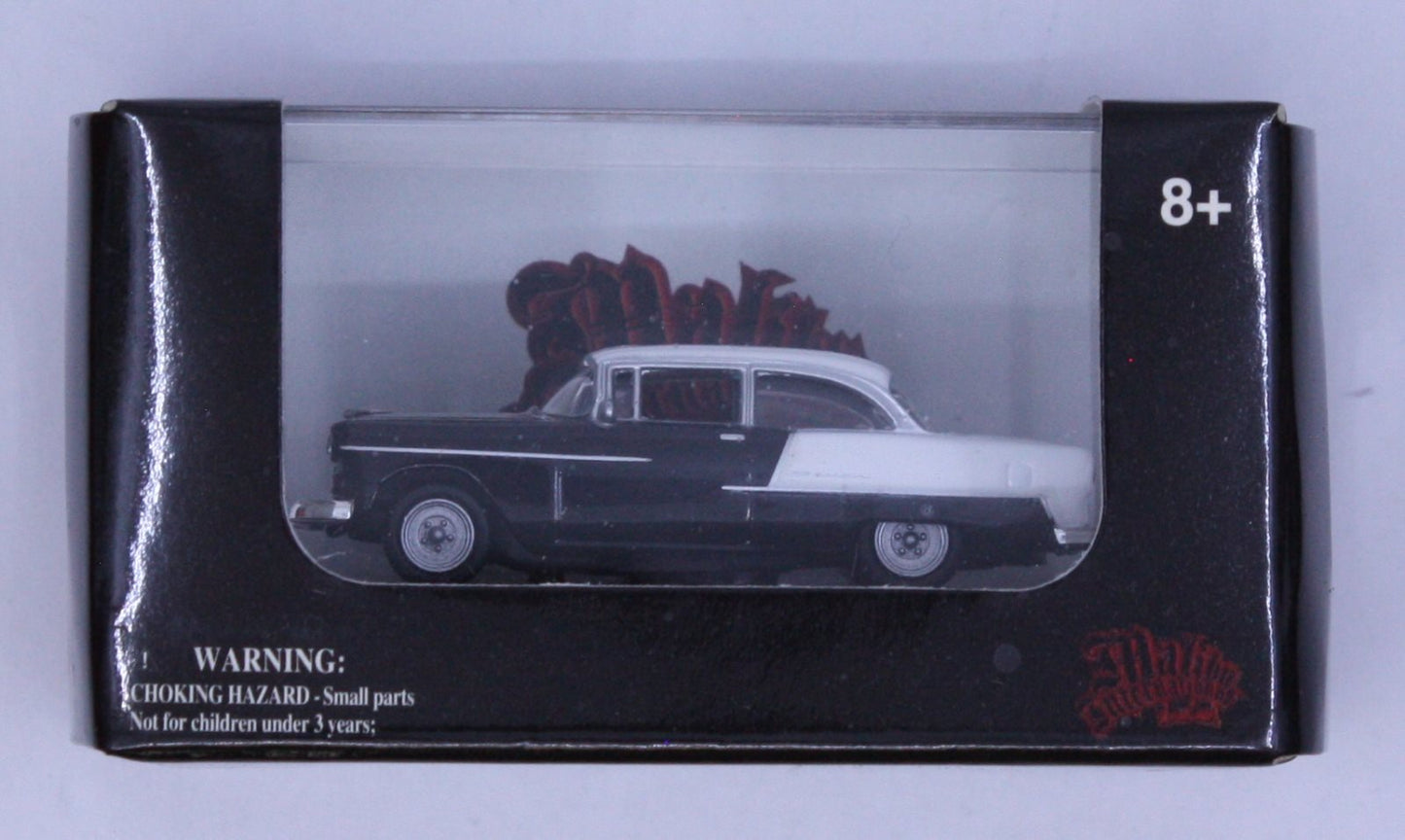 Malibu International 103 1:87 HO Scale Black/White 1955 Chevy Bel Air Coupe