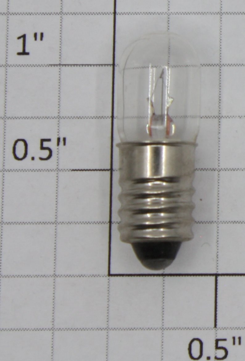MTH CI-0000002 12-Volt Screw Base Clear Long Globe Light Bulb