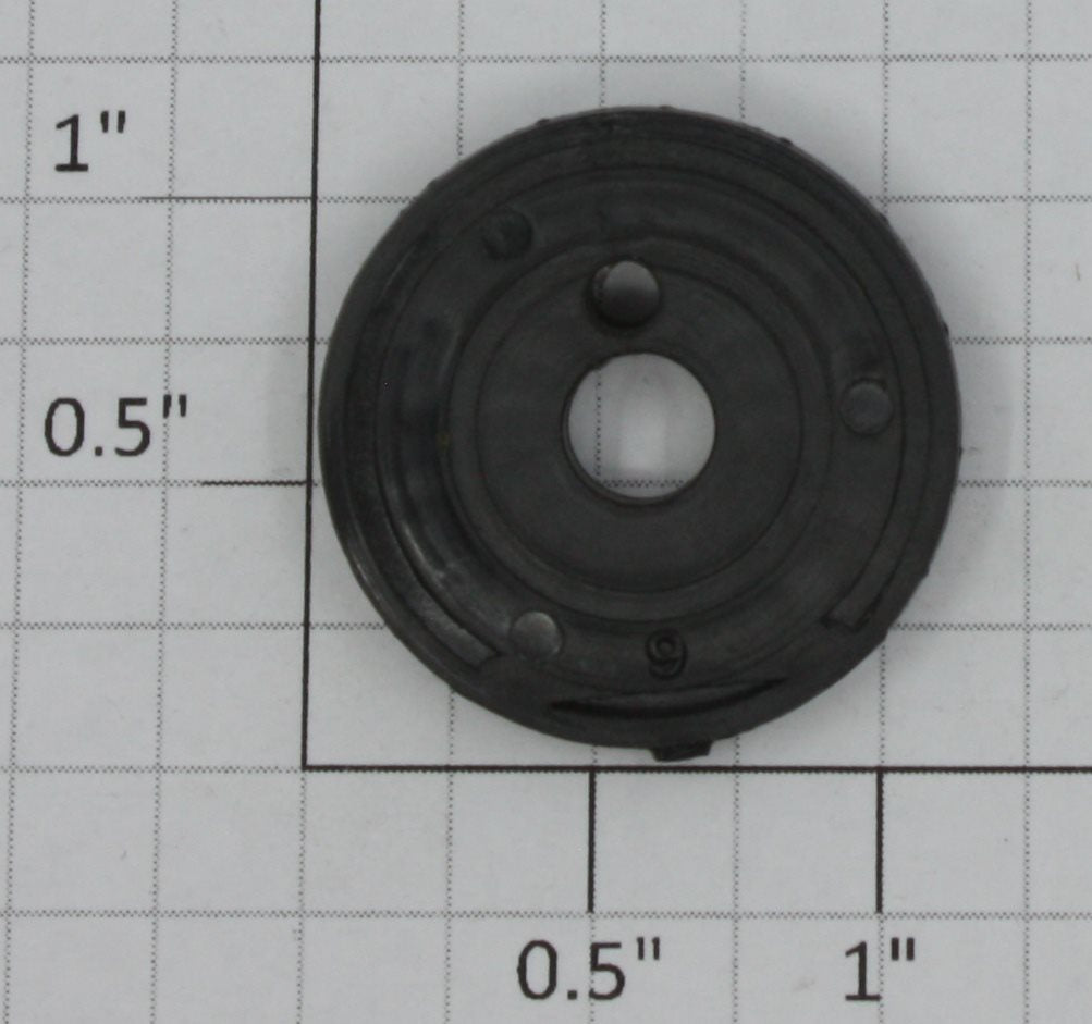 Lionel 8500-126 Black Plastic Wheel Spoke Insert with Boss