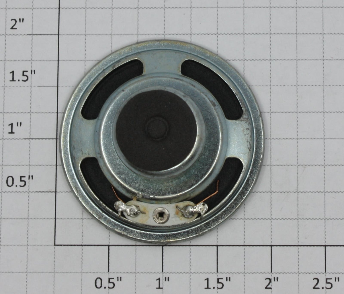 Lionel 38502-536 O Gauge 8 Ohm .5 Watt 2" Round Small Magnet Speaker