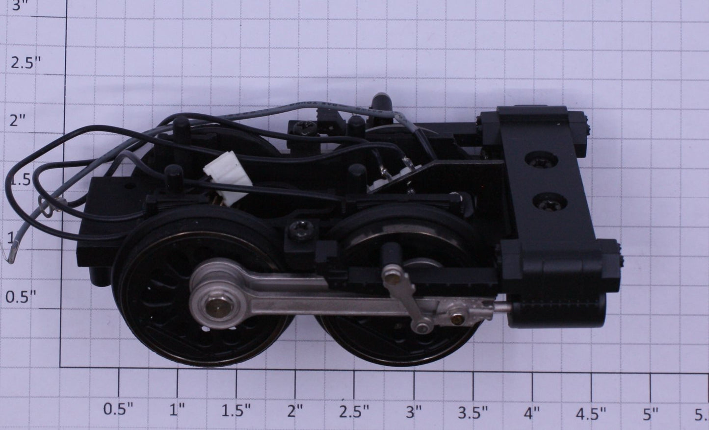 Lionel 38020-601 PRR LM T-1 Rear Engine Frame & Wheel Assembly