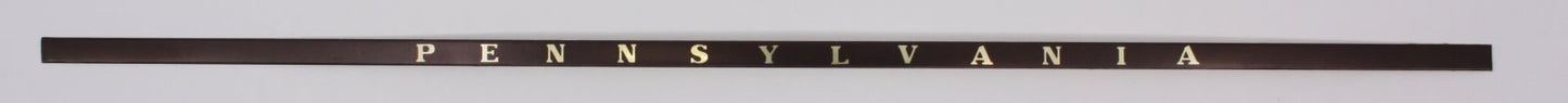 Lionel 2541-9 Right Hand Pennsylvania Aluminum Car Adhesive Strip