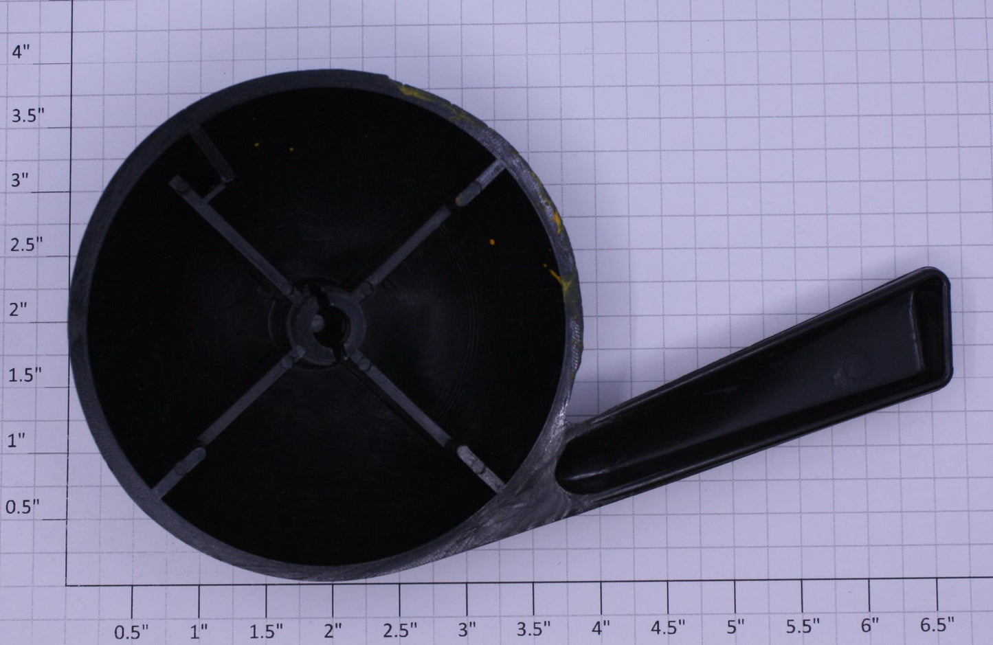 Lionel ZW-99 Left Hand Outer Control Handle with Yellow Lettering