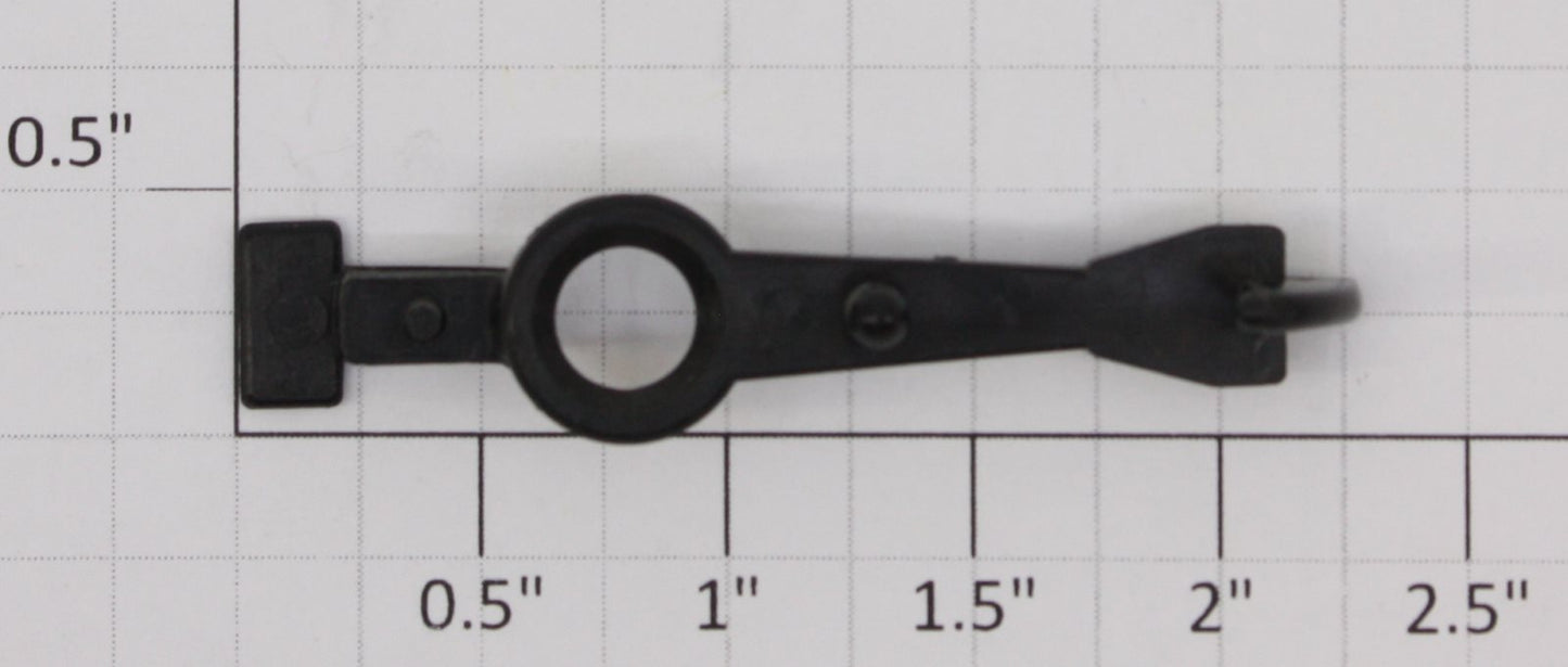 Lionel 85120-415 G Scale Black Hook Coupler