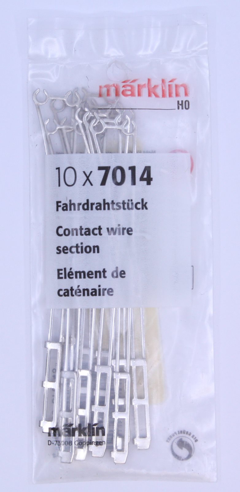 Marklin 7014 Catenary Wire Sections (Pack of 10)