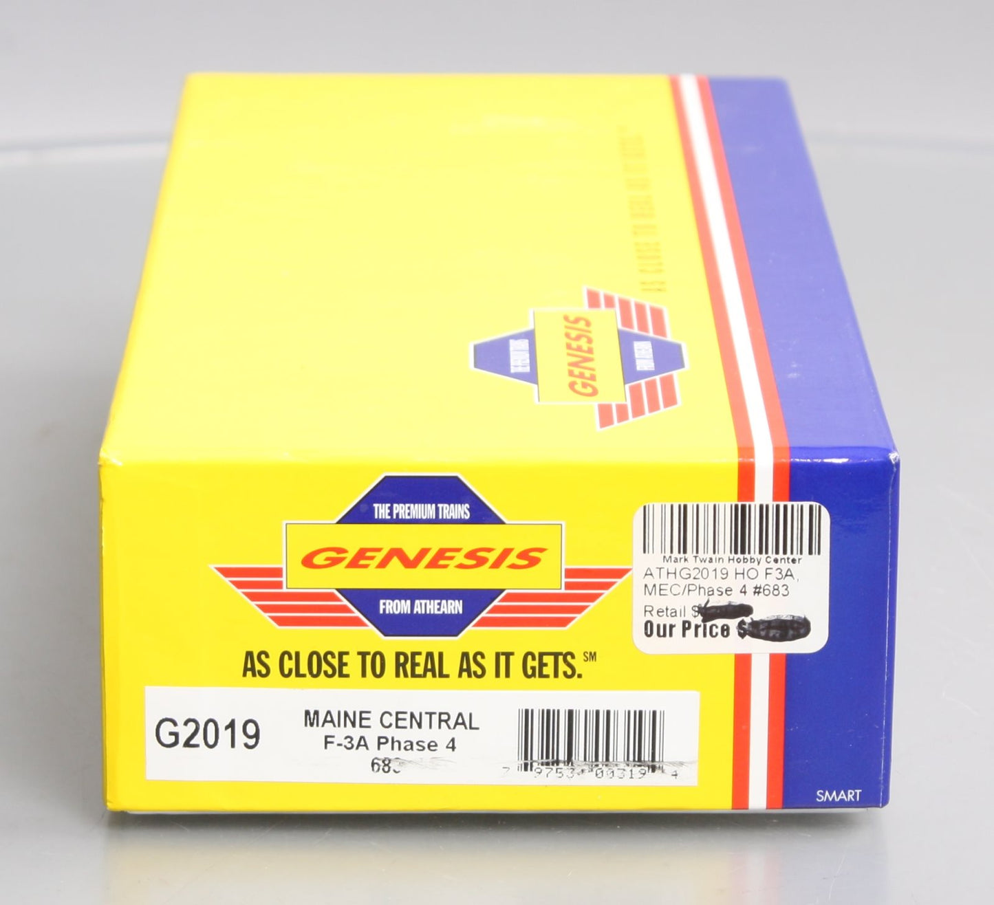 Athearn G2019 HO Scale MEC F3A Phase 4 Diesel Locomotive #683 LN/Box