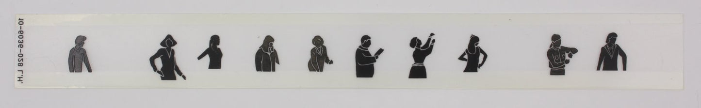 Lionel 6036-28 Left Hand Passenger Car Window Strip