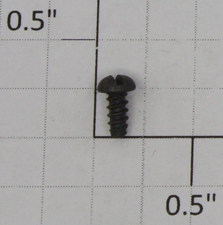 Lionel 3456-25 #4 x 1/4" Black Slotted Round Head Screw (456-86, 2260-25)