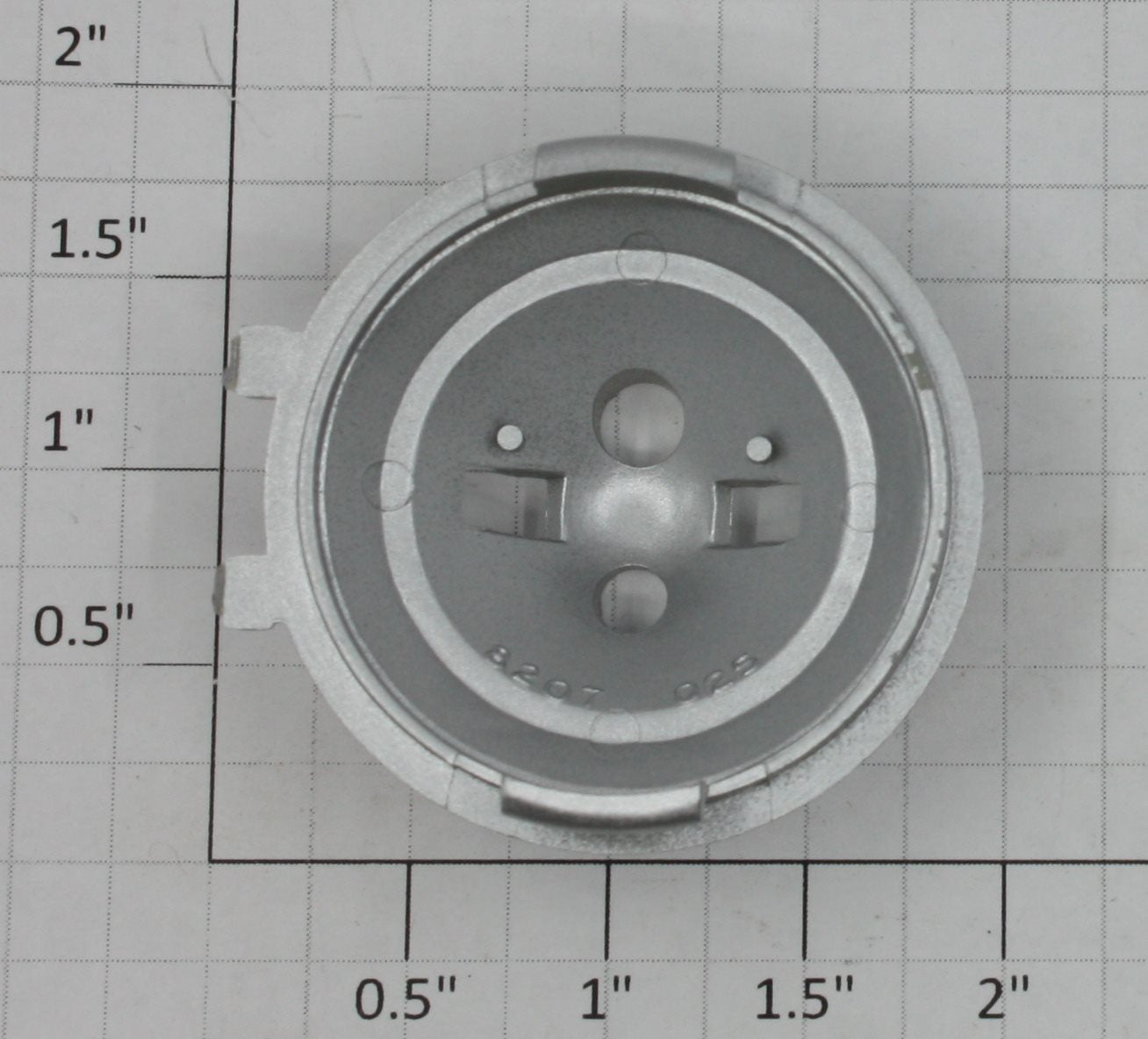 Lionel 8307-24 BGS-4 Silver Plastic Boiler Front without Lens