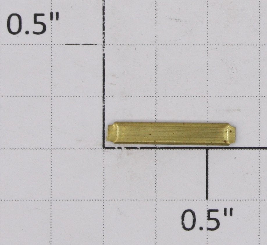 Model Power 124-1 HO Scale Brass Rail Joiner