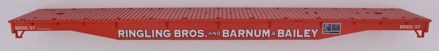 Lionel 21238-2 #57 K-Line RBBB Red Flatcar Body