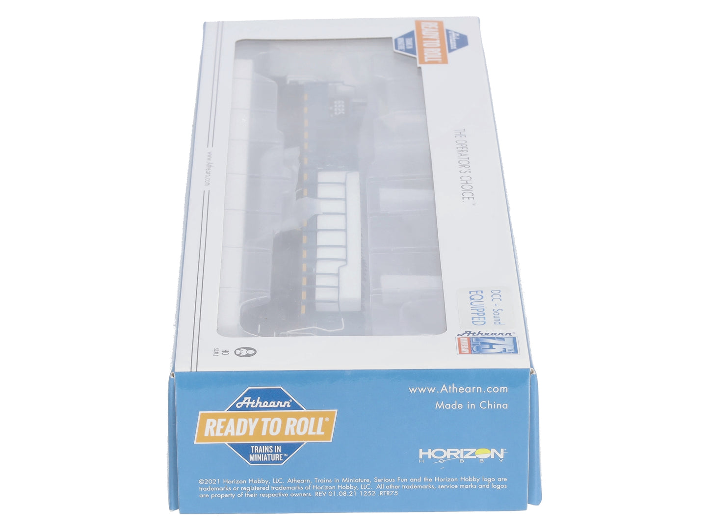 Athearn 72131 HO Norfolk Southern RTR SD60 Diesel Locomotive DCC/Sound #6529