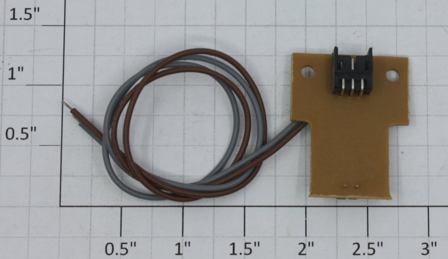 K-Line K3600-X037 2-Pin Lamp Socket PCB Circuit Board Assembly with Wire