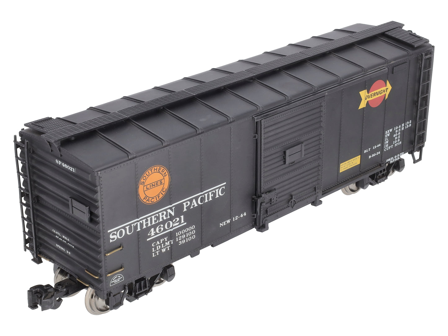 Aristo-Craft 46021 G Scale Southern Pacific Overnight Boxcar - Metal Wheels