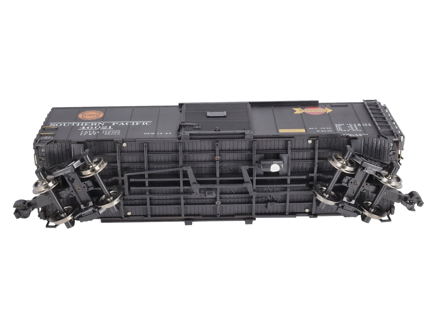 Aristo-Craft 46021 G Scale Southern Pacific Overnight Boxcar - Metal Wheels