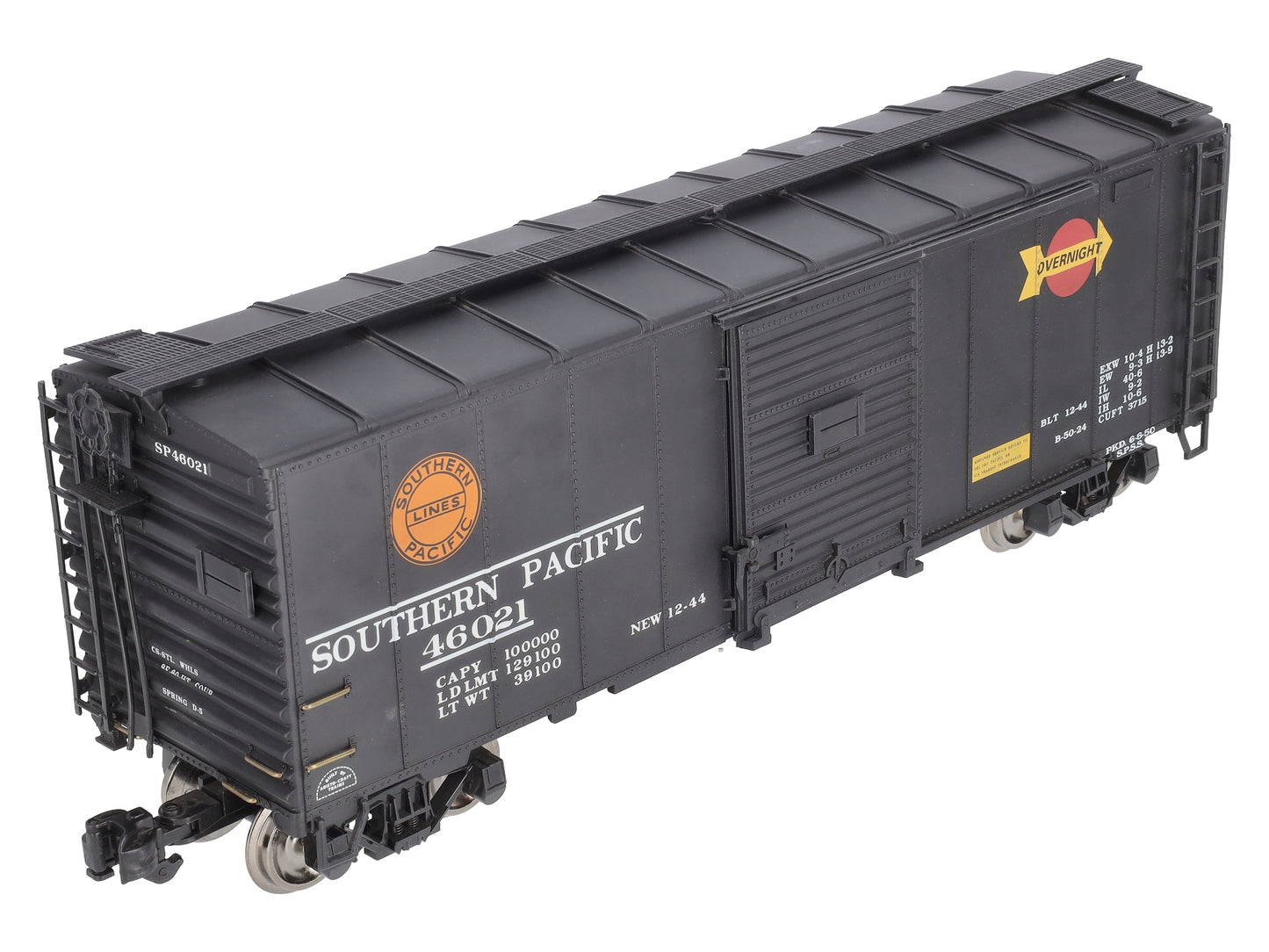 Aristo-Craft 46021 G Scale Southern Pacific Overnight Boxcar - Metal Wheels