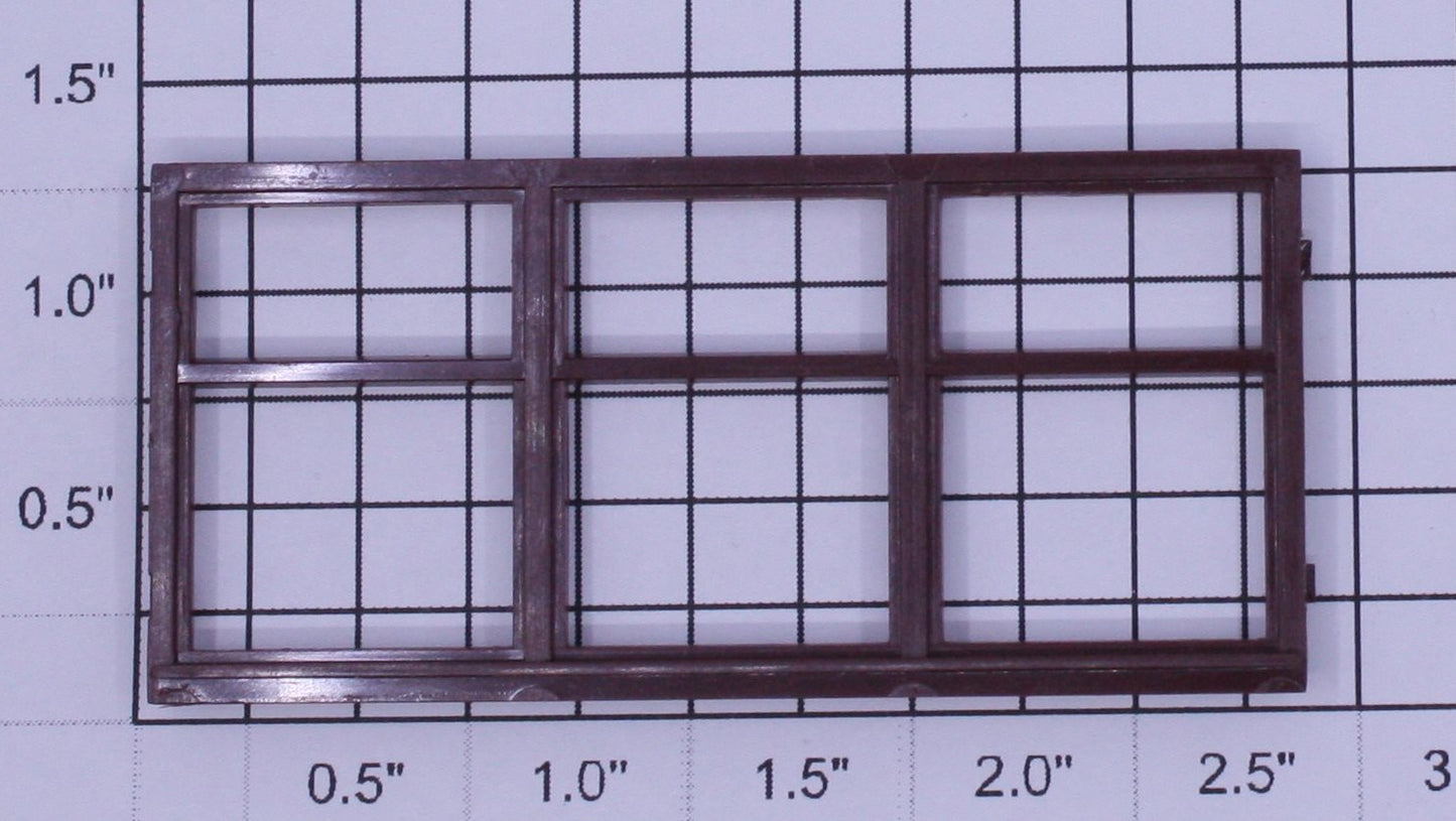 K-Line K0121-LW Large Brown Switchman's Tower Window Frame