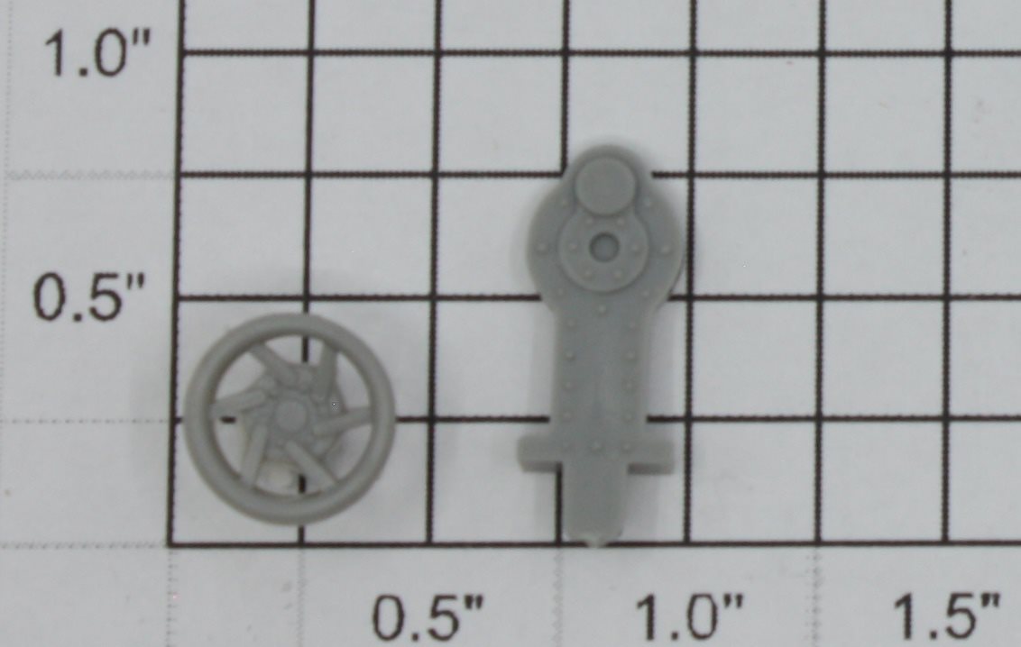K-Line K6300-XA Plastic Light Gray Stand with Light Gray Brake Wheel Set